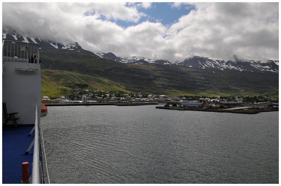 Pohled na Seydisfjördur 